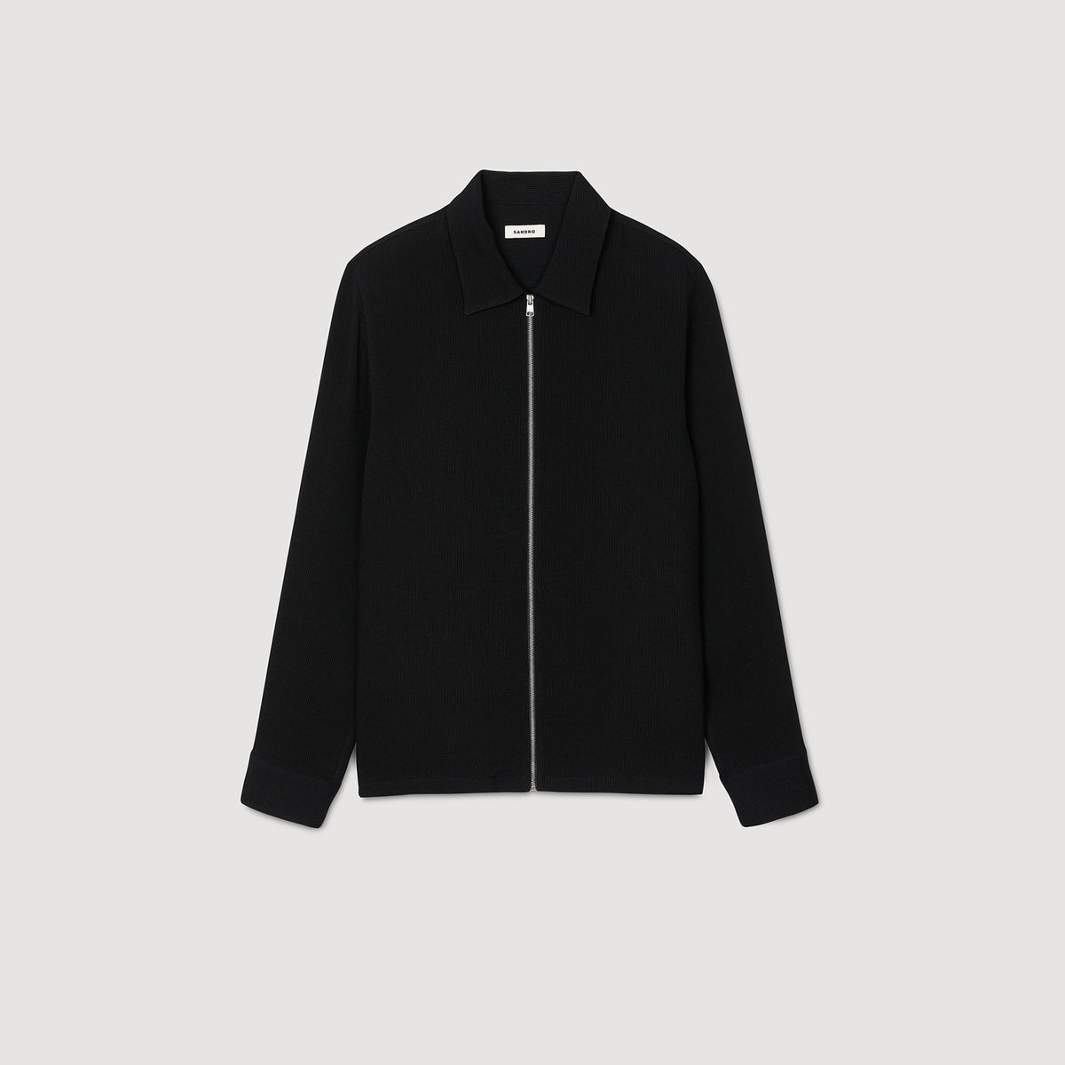 Sandro Pleated shirt Black