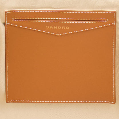 Sandro Canvas tote bag Beige