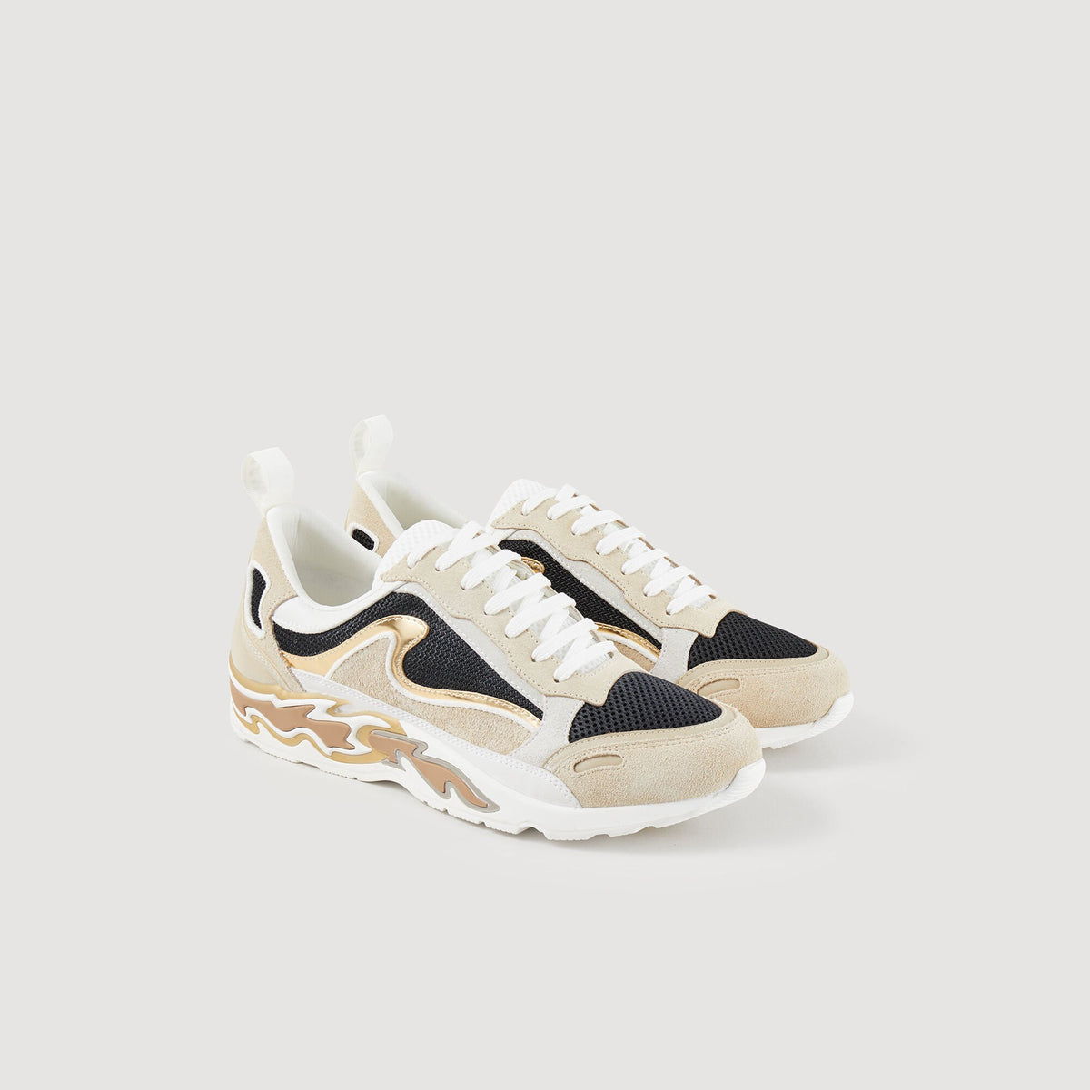Sandro Flame sneakers Gold