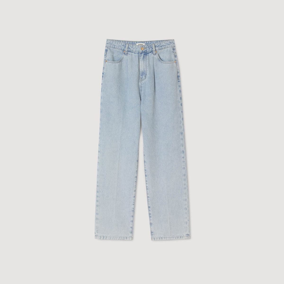 Sandro Straight-leg jeans Blue