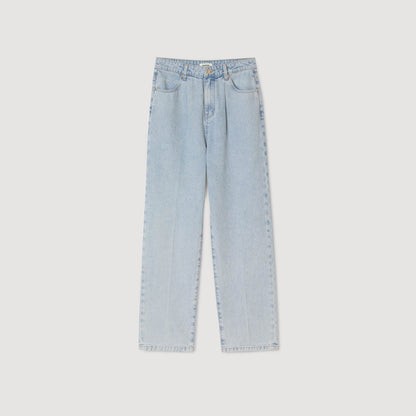 Sandro Straight-leg jeans Blue