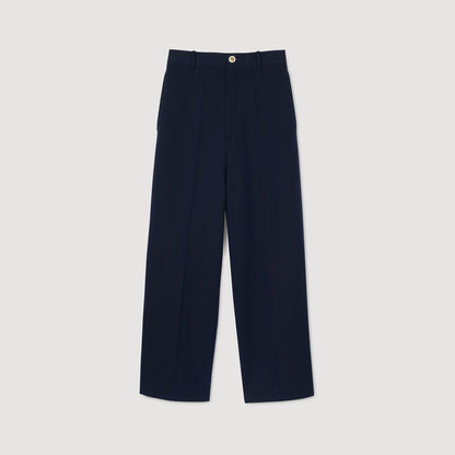 Sandro Suit trousers Navy Blue