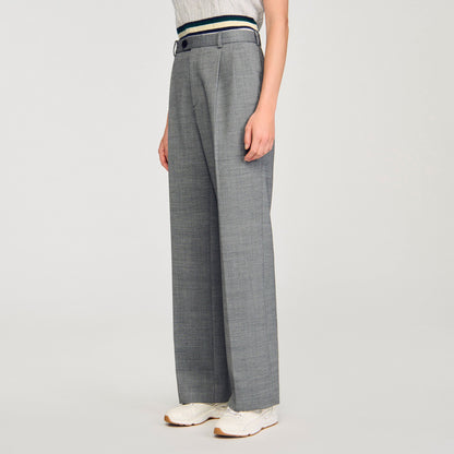 Sandro Straight-leg trousers Grey