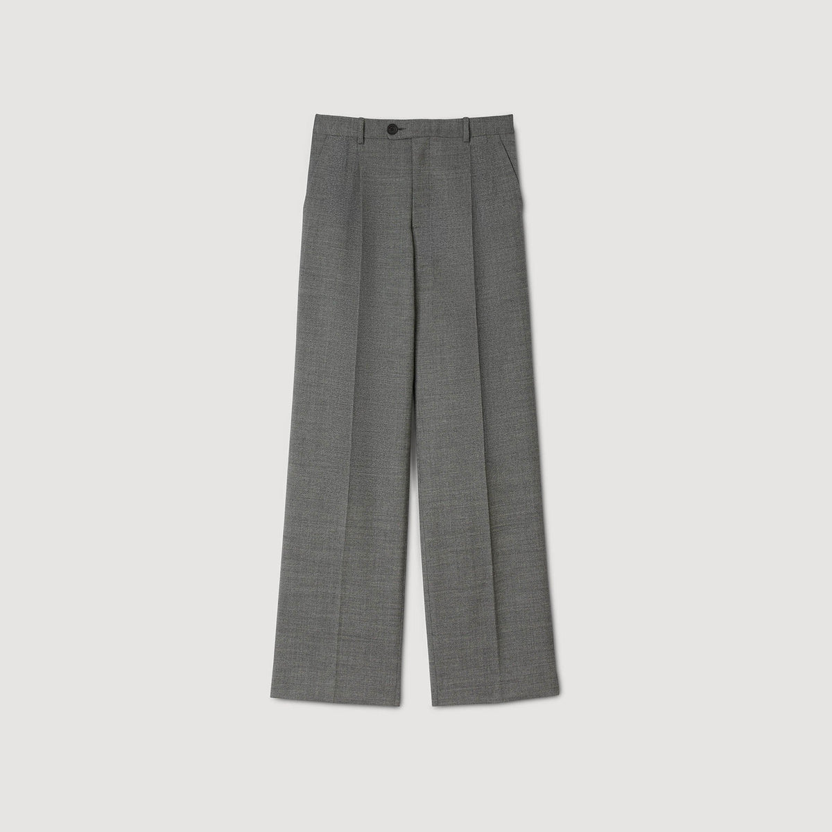 Sandro Straight-leg trousers Grey