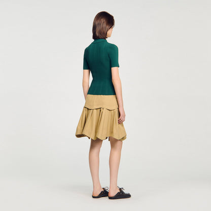 Sandro Polo sweater Dark Green