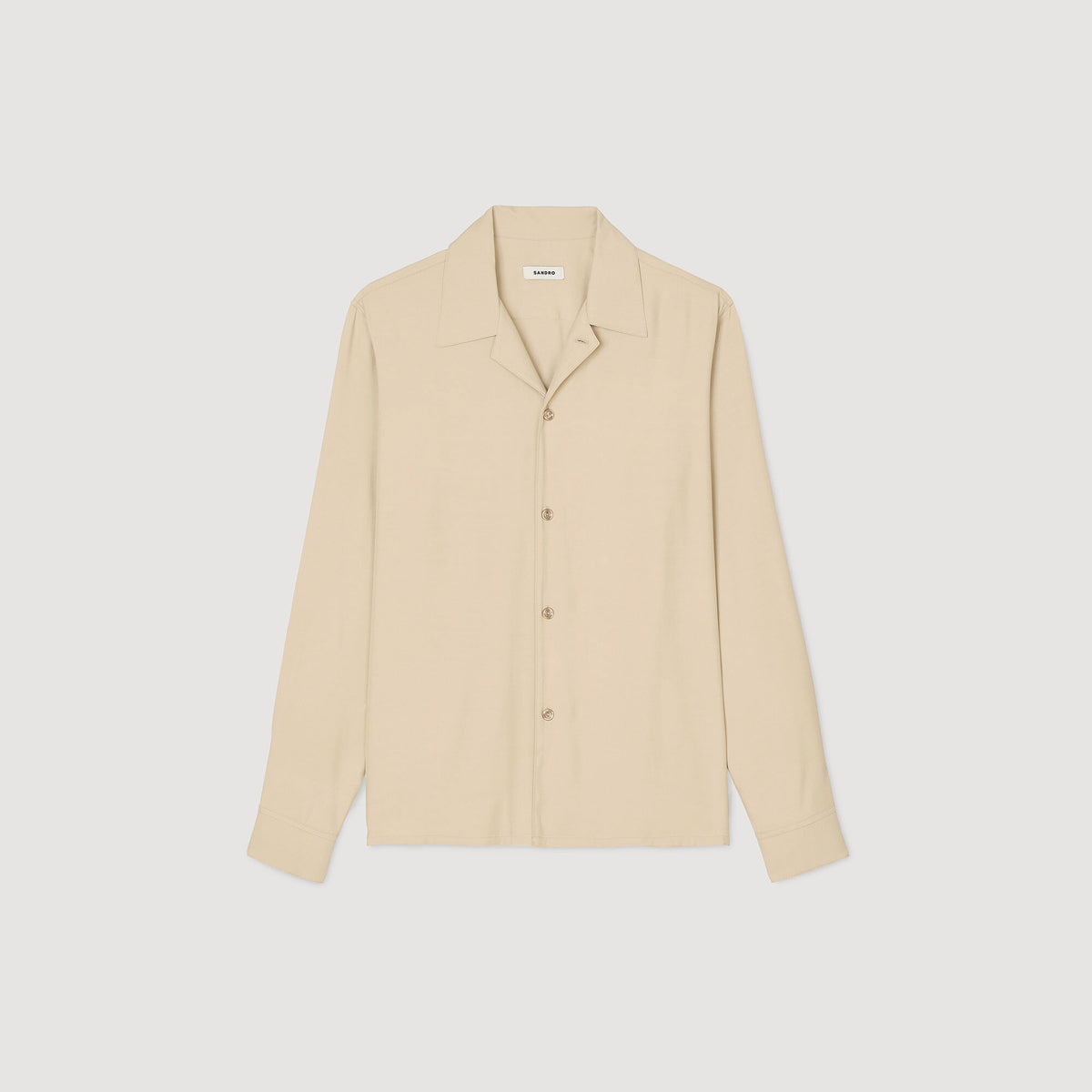Sandro Flowy shirt Sand.