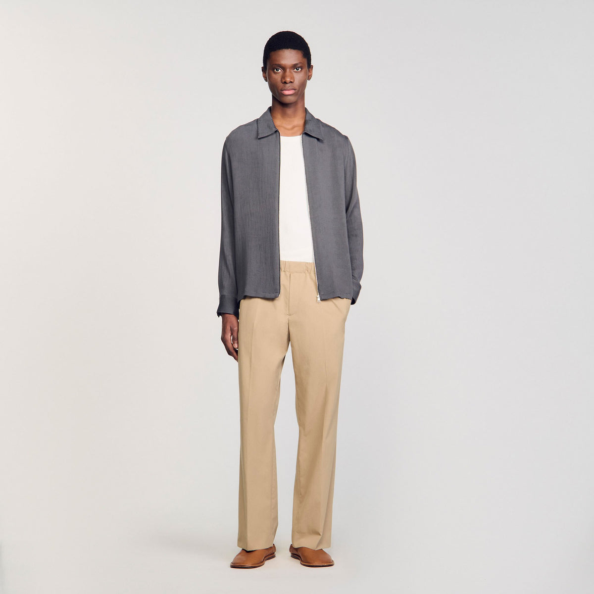 Sandro Pleated shirt Fonte