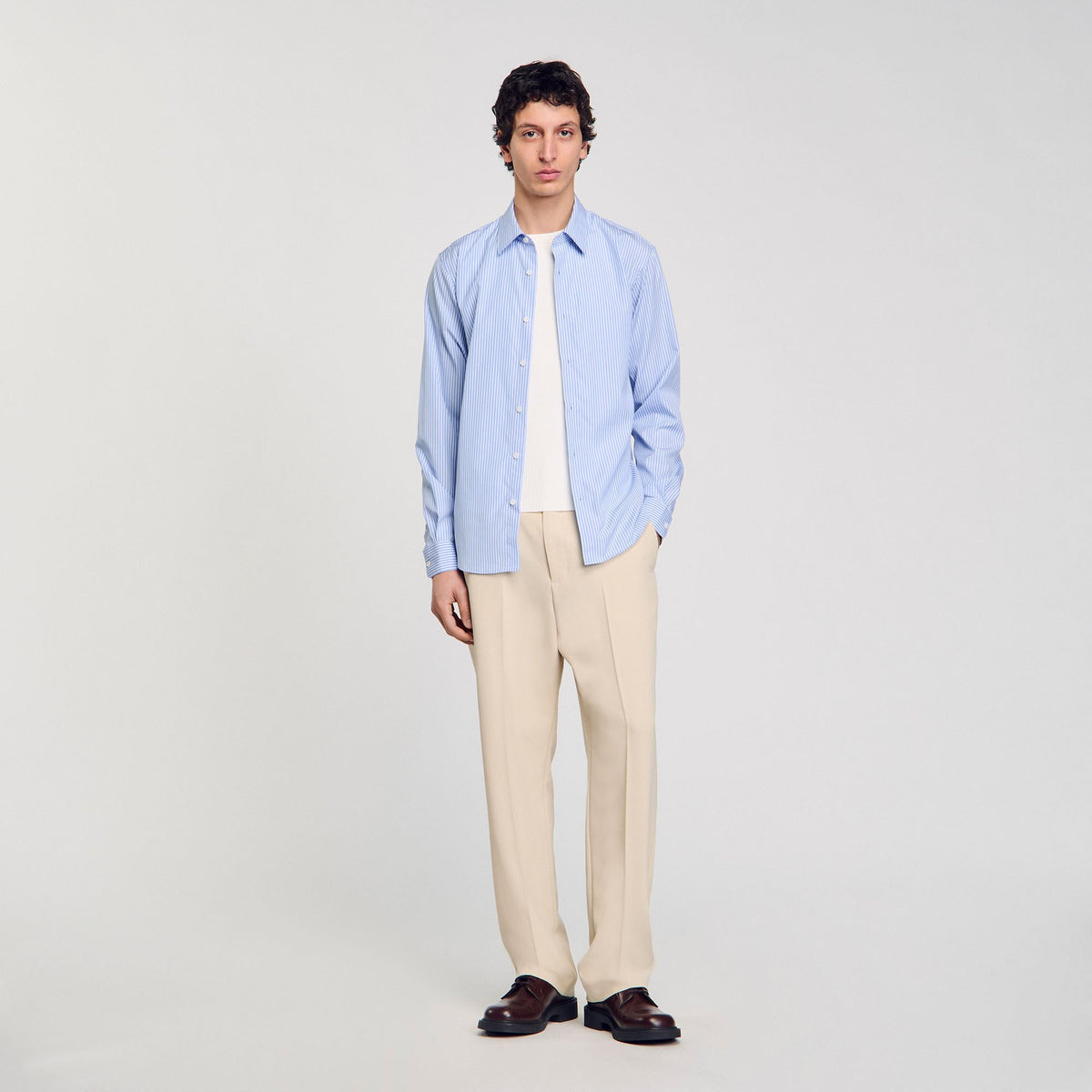 Sandro Striped shirt Blue Sky