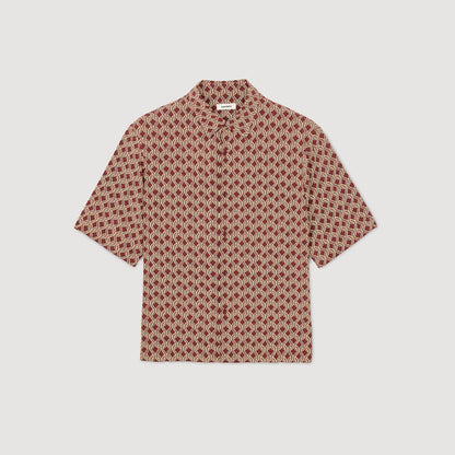 Sandro Rope print shirt Terra
