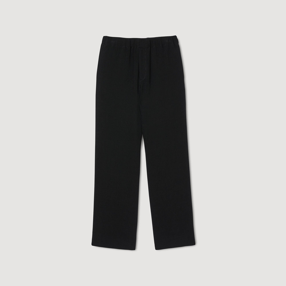 Sandro Pleated trousers Black