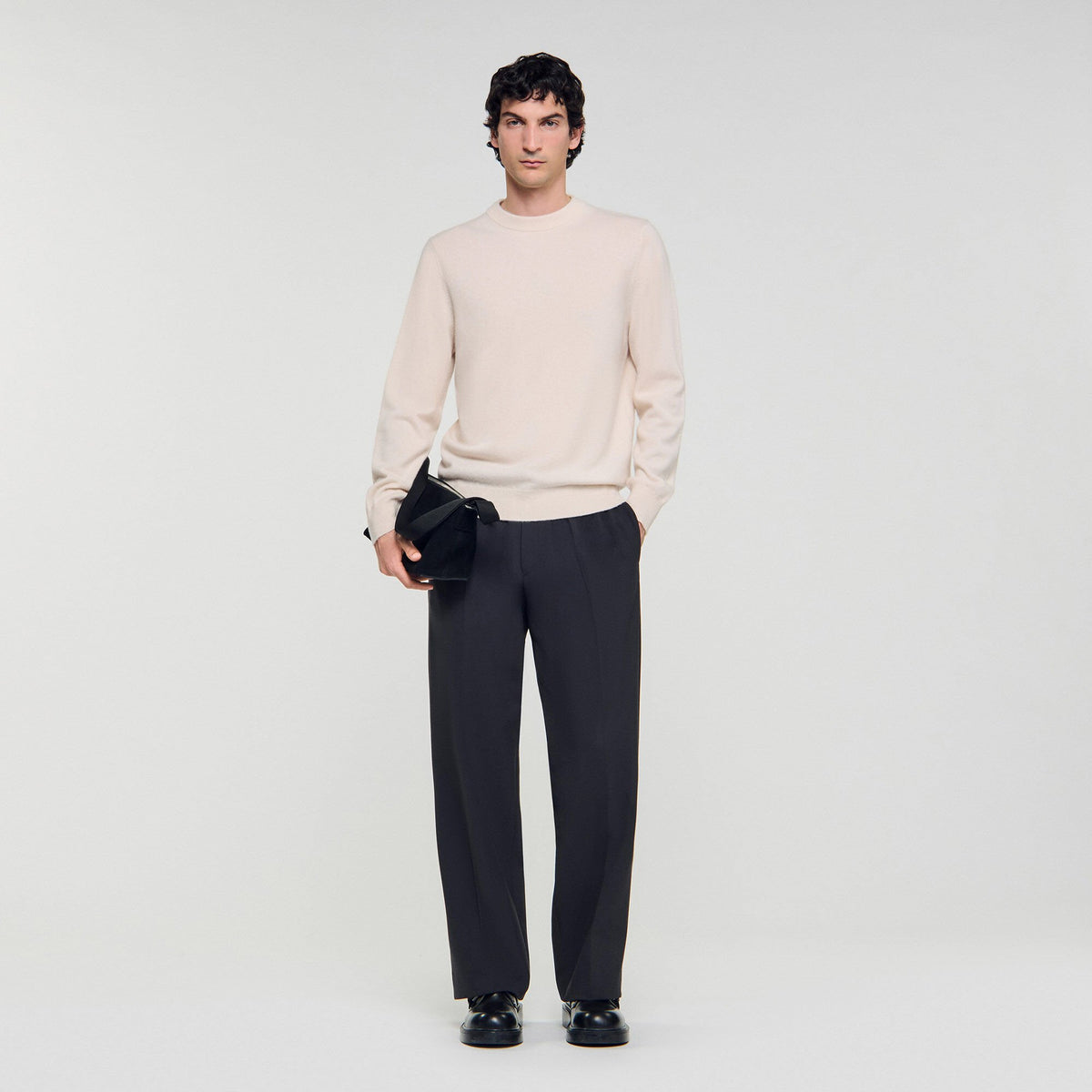 Sandro Cashmere sweater Off White