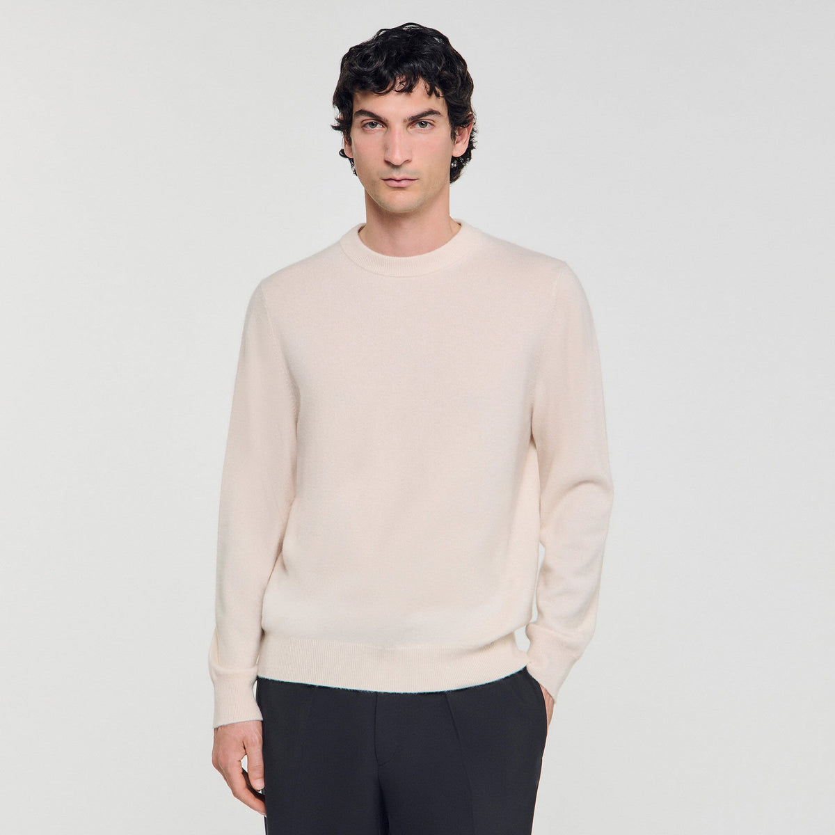 Sandro Cashmere sweater Off White