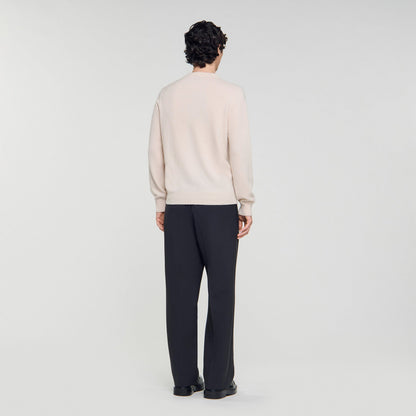 Sandro Cashmere sweater Off White