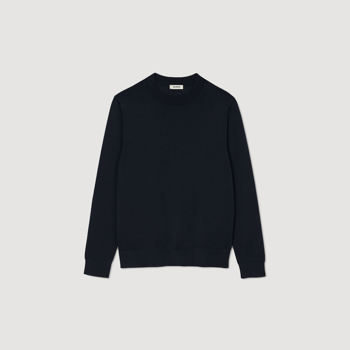 Sandro Fine knit sweater Black