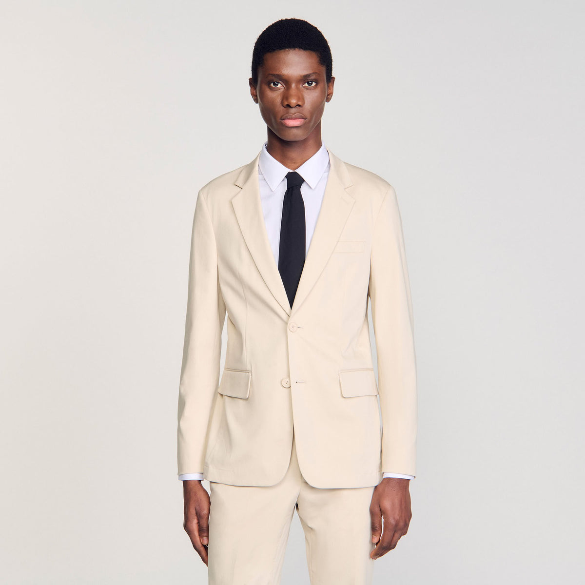 Sandro Suit jacket Ivory.